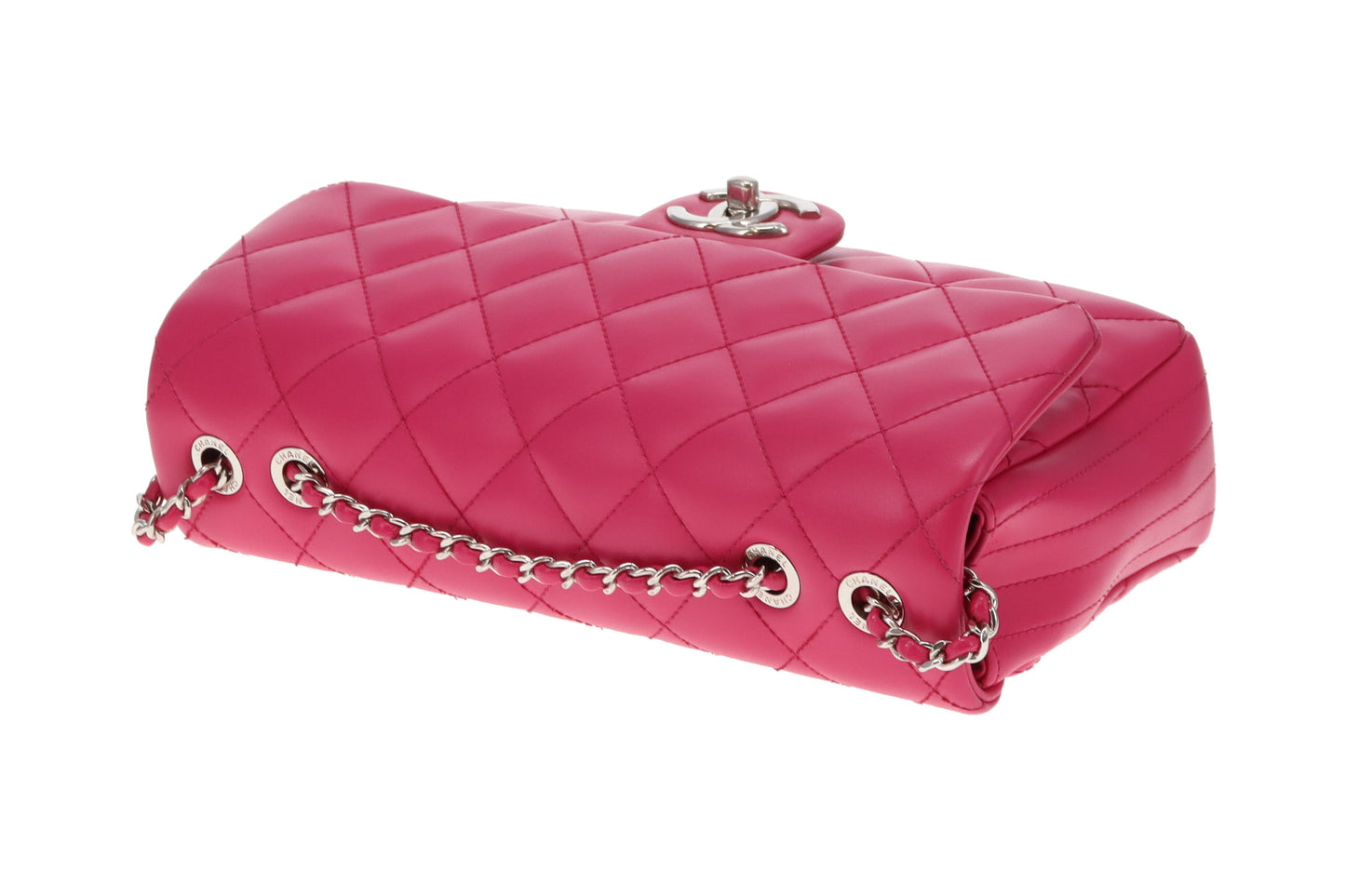 Chanel Coco Rain East West Single Flap Pink SHW 2016