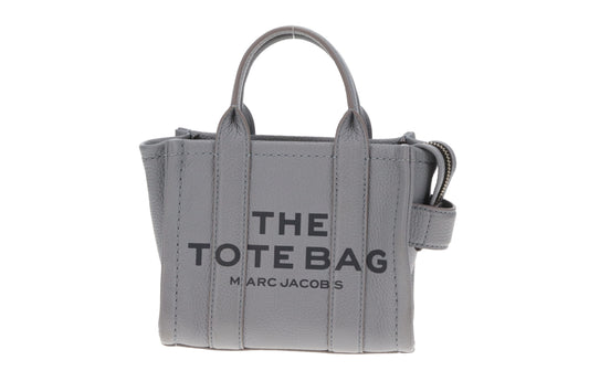 Marc Jacobs The Tote Bag Mini Wolf Grey Leather