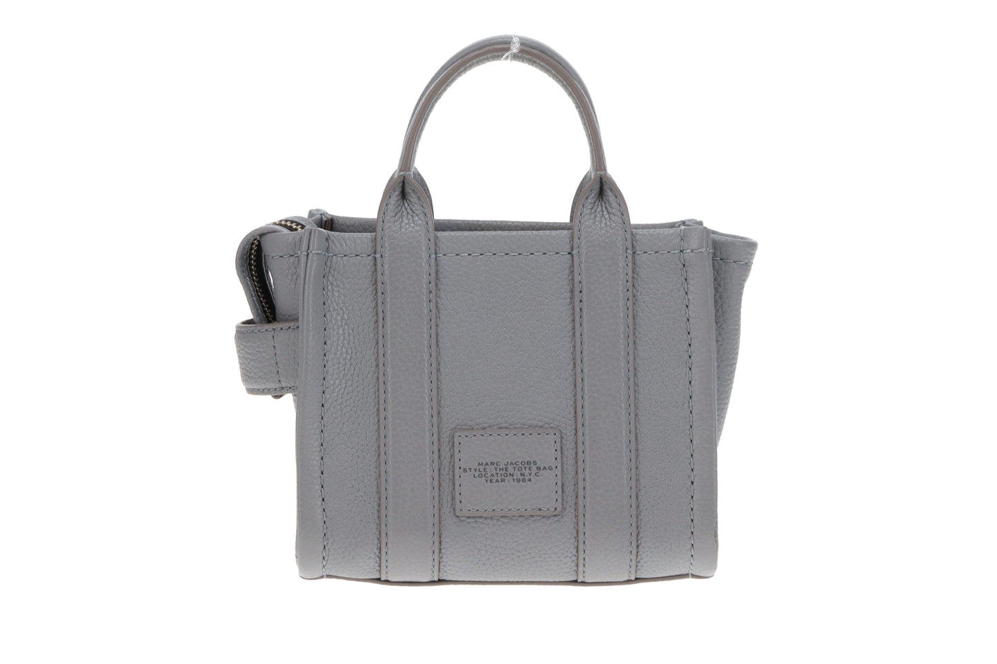Marc Jacobs The Tote Bag Mini Wolf Grey Leather