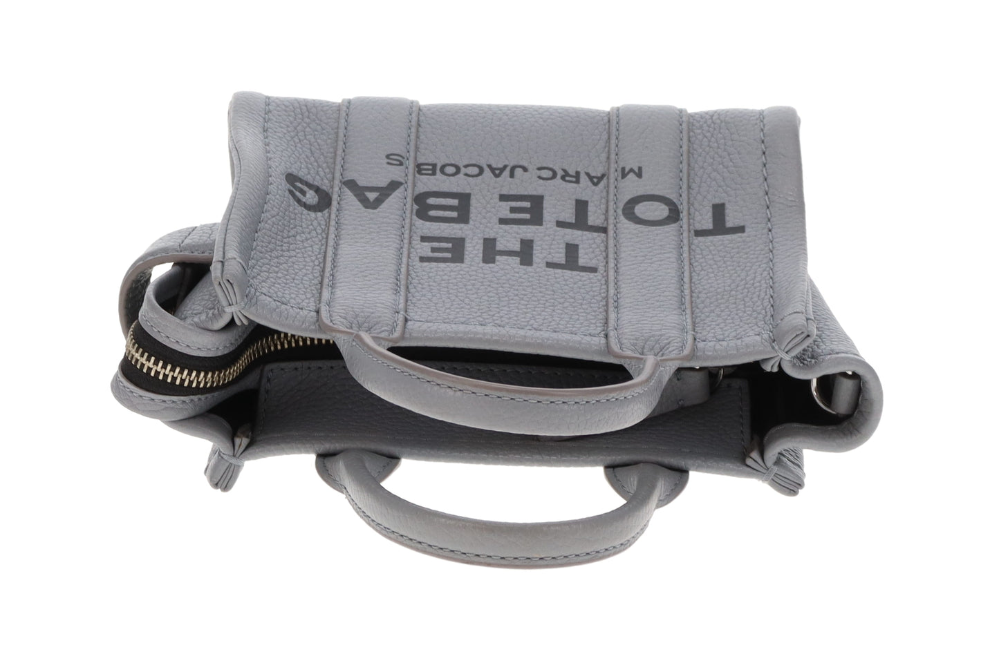 Marc Jacobs The Tote Bag Mini Wolf Grey Leather