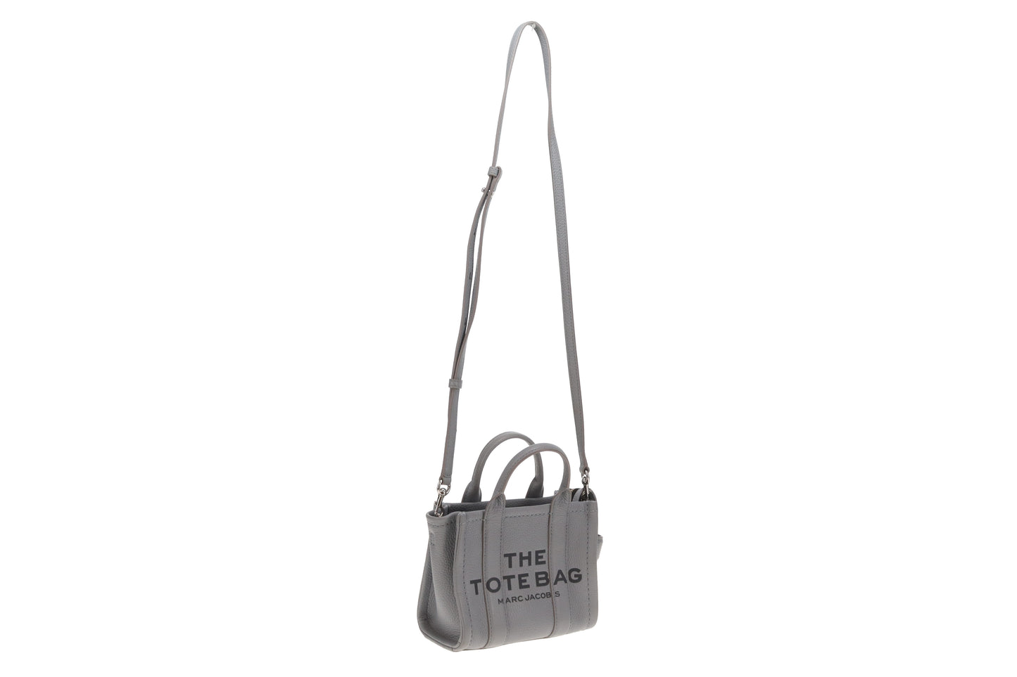Marc Jacobs The Tote Bag Mini Wolf Grey Leather