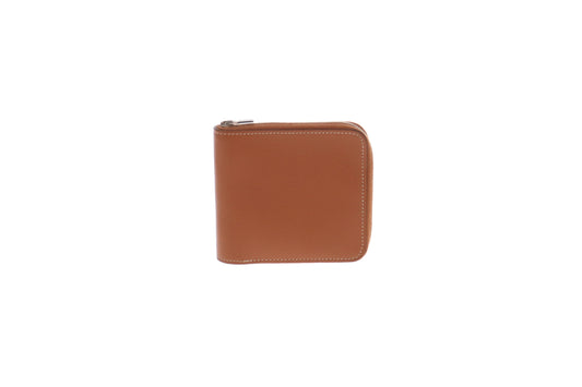 Hermes Gold Evercolor Calfskin Zipengo Card Wallet 2020