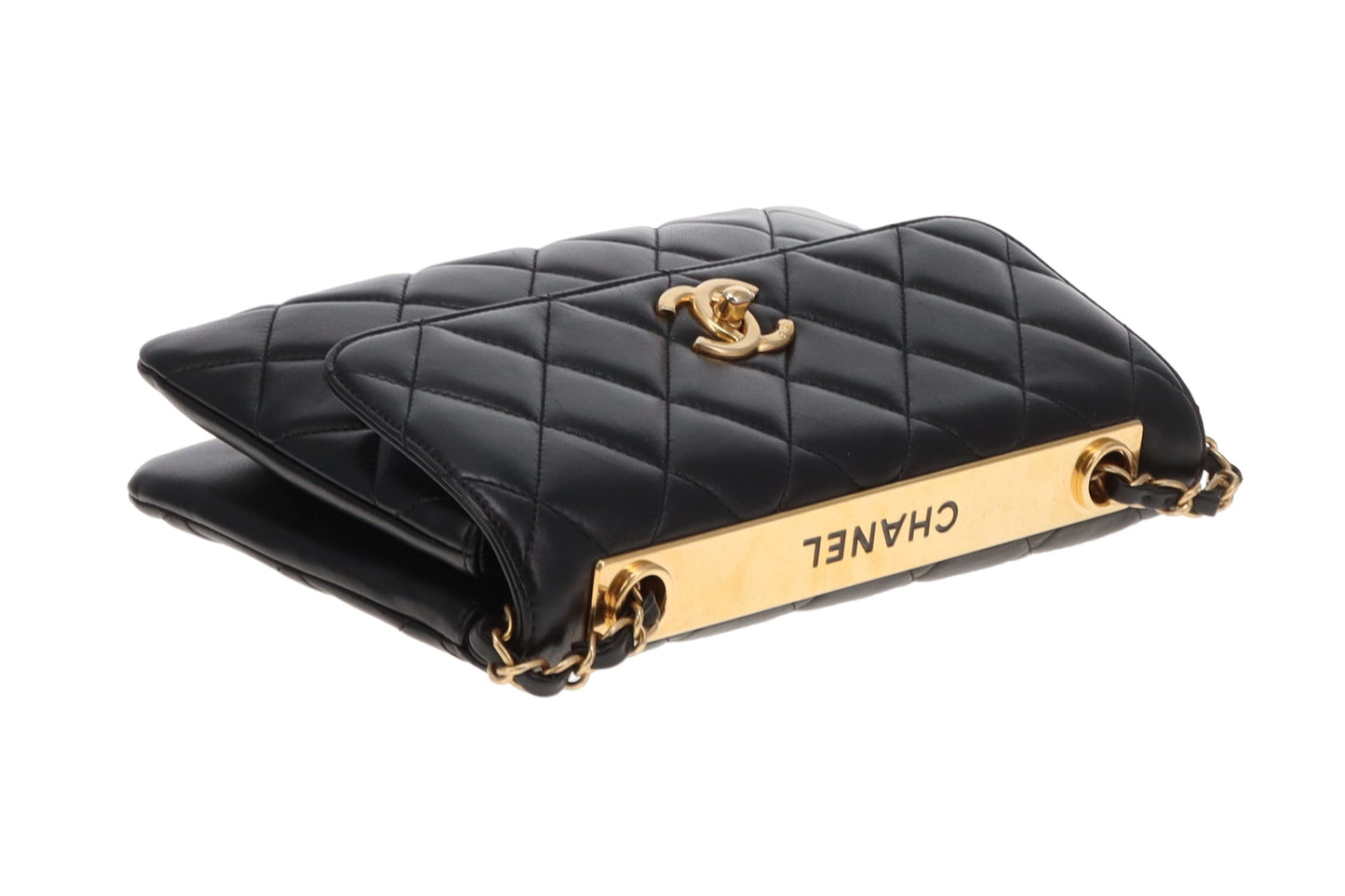 Chanel Trendy Flap Shoulder Bag Black GHW 2015/16