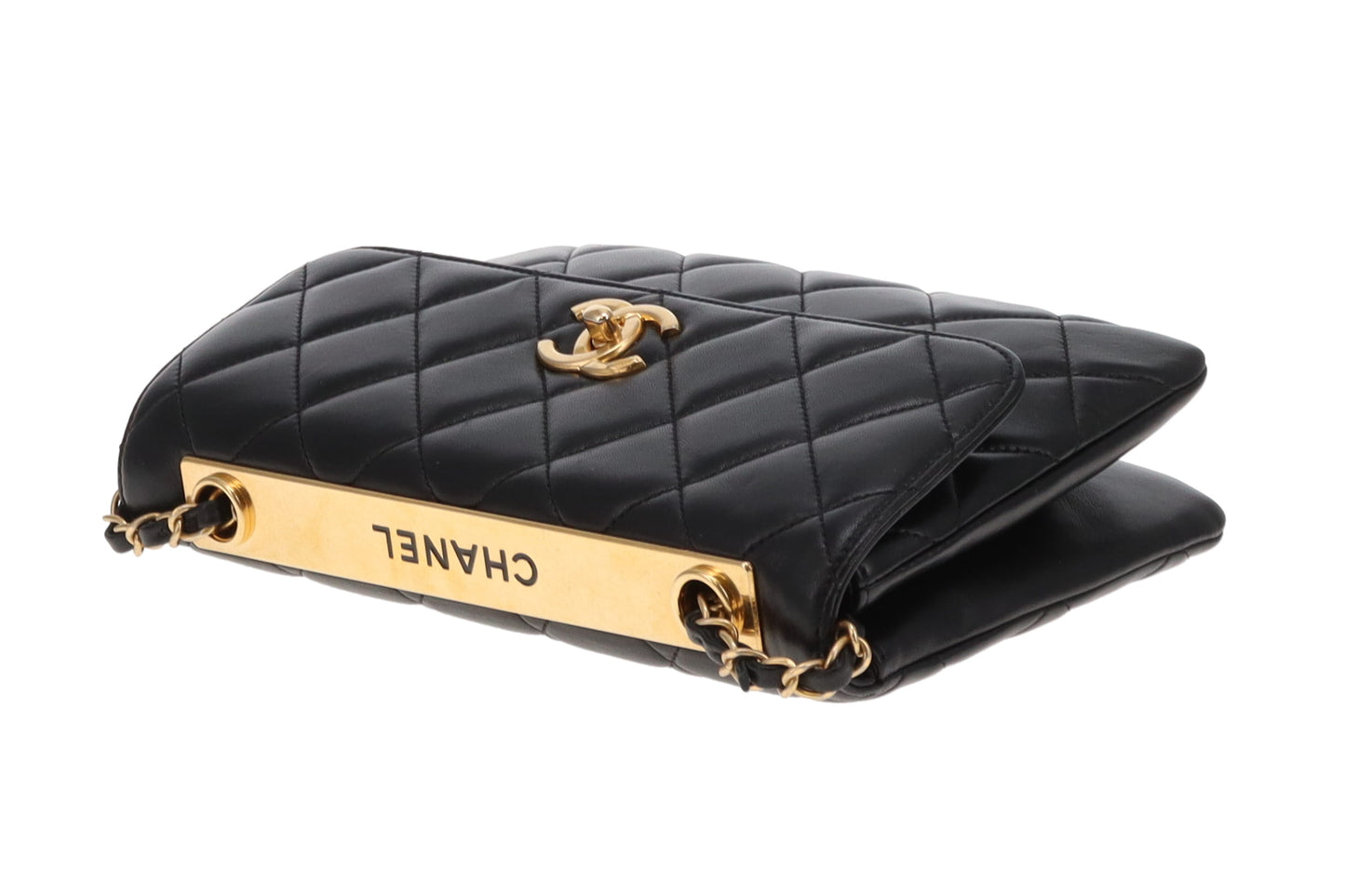 Chanel Trendy Flap Shoulder Bag Black GHW 2015/16