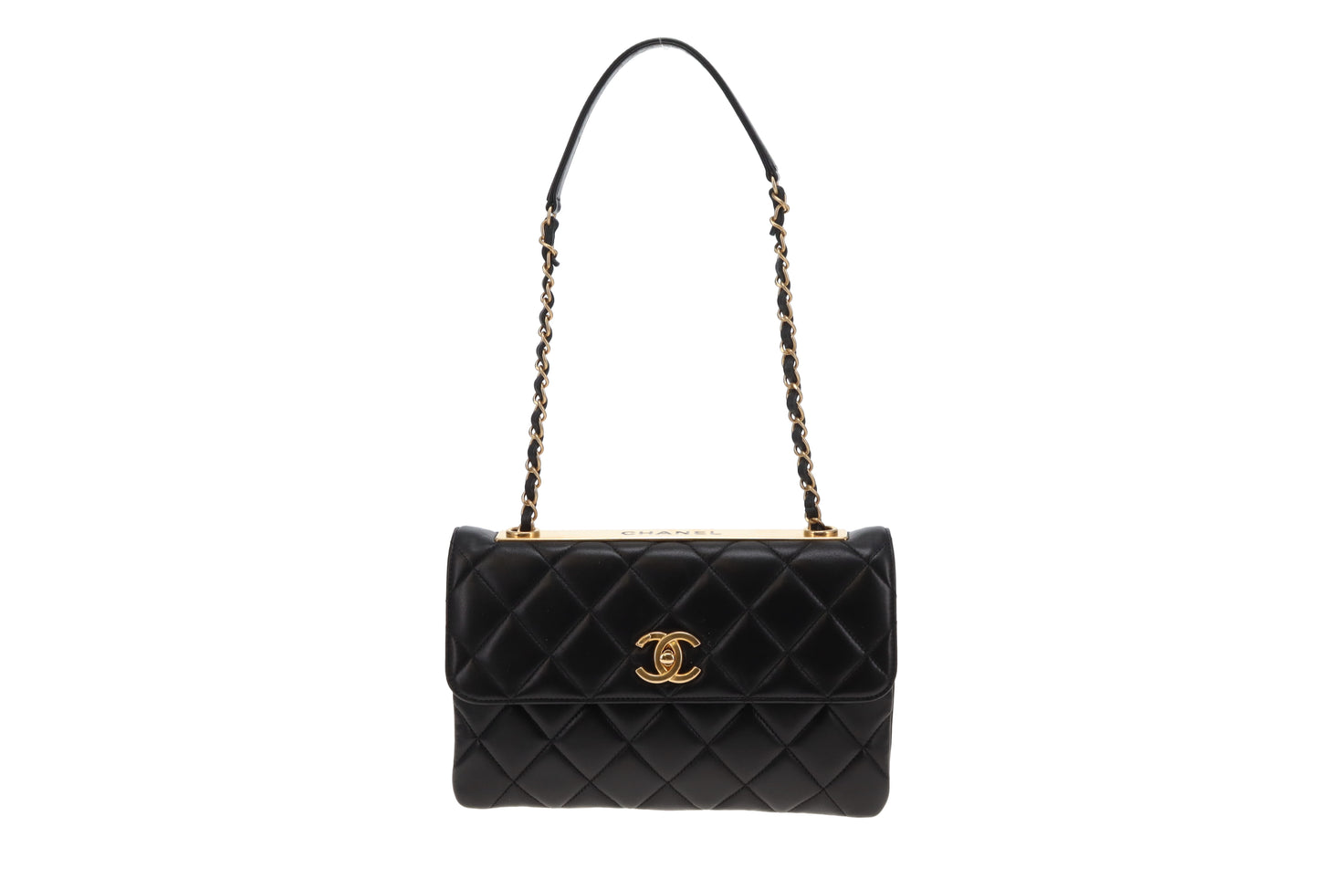 Chanel Trendy Flap Shoulder Bag Black GHW 2015/16