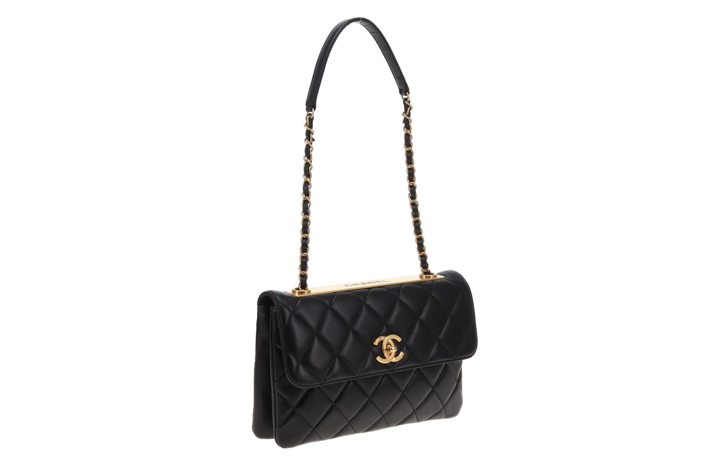 Chanel Trendy Flap Shoulder Bag Black GHW 2015/16