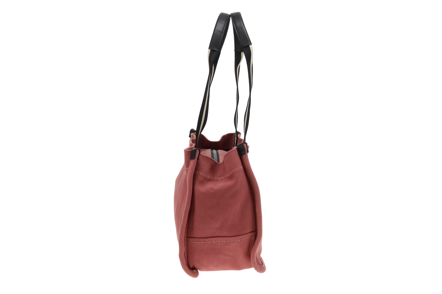 Marc Jacobs Logo Canvas Tote Bag In Dusty Rose
