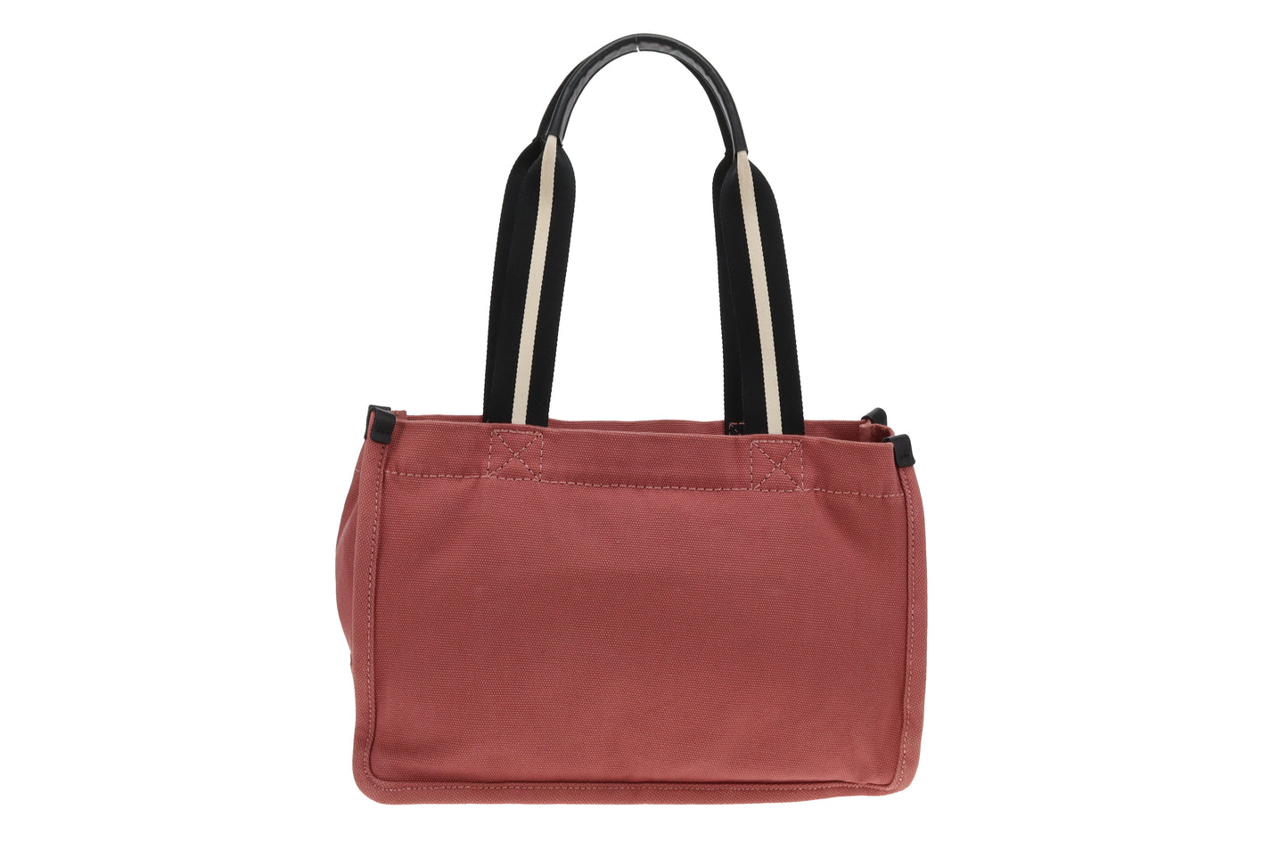 Marc Jacobs Logo Canvas Tote Bag In Dusty Rose