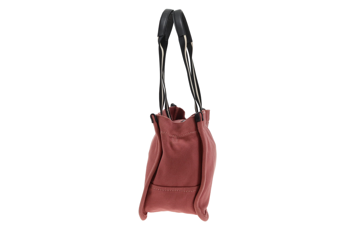 Marc Jacobs Logo Canvas Tote Bag In Dusty Rose