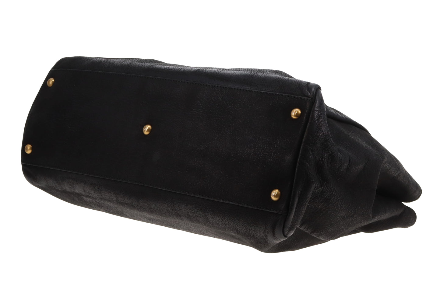 Fendi Peekaboo Large Black with Brown Accents