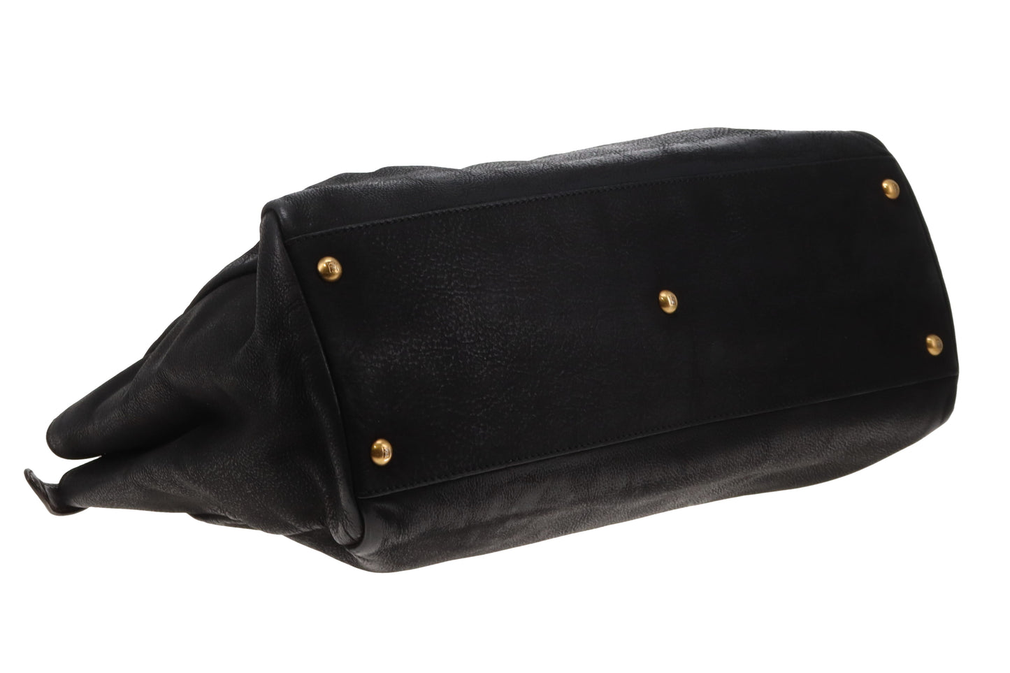 Fendi Peekaboo Large Black with Brown Accents