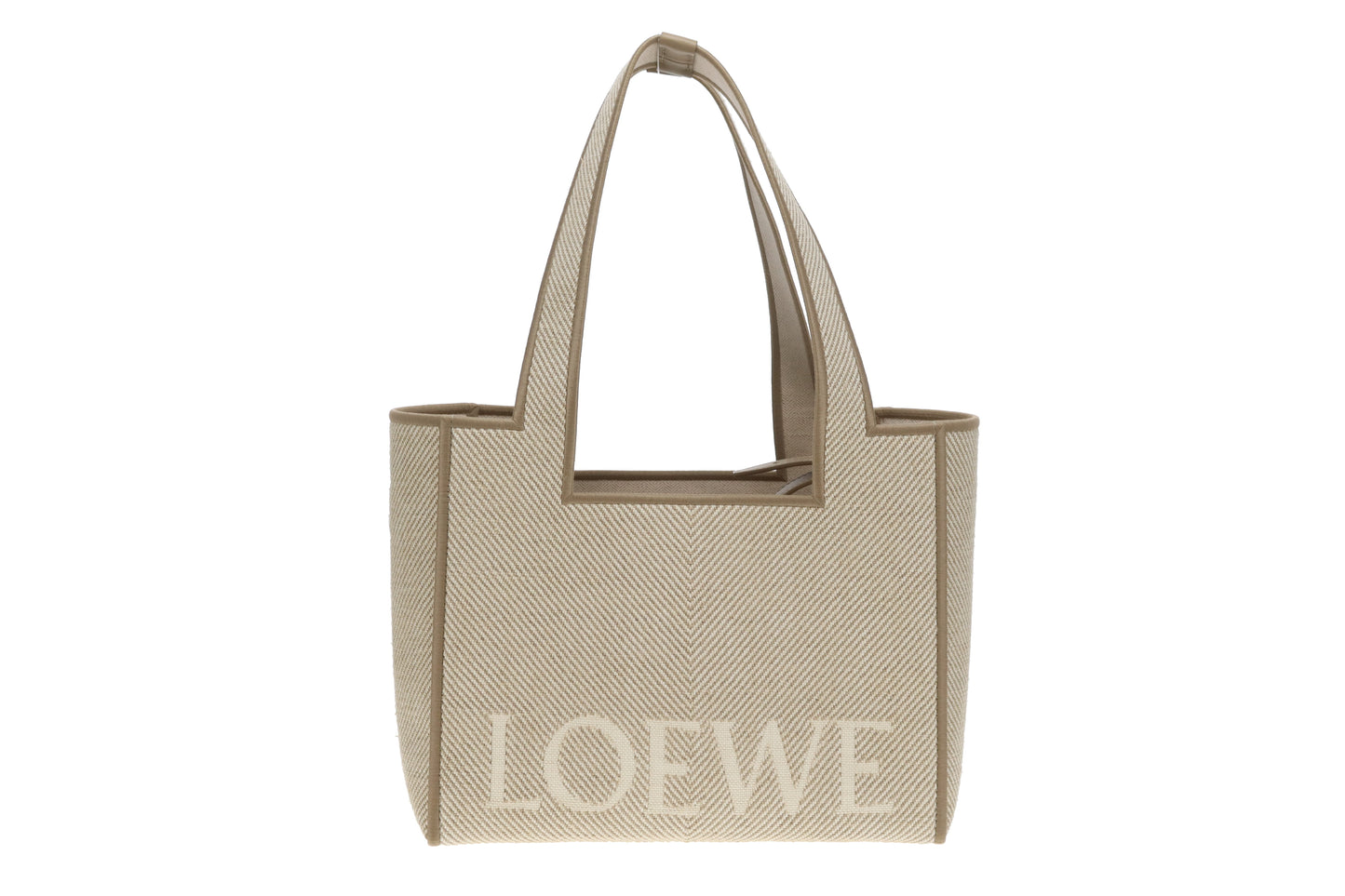 Loewe LogoTote Medium Canvas Beige