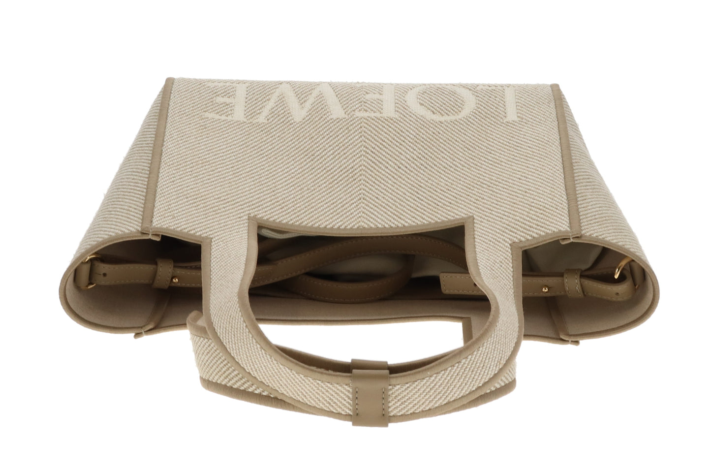 Loewe LogoTote Medium Canvas Beige