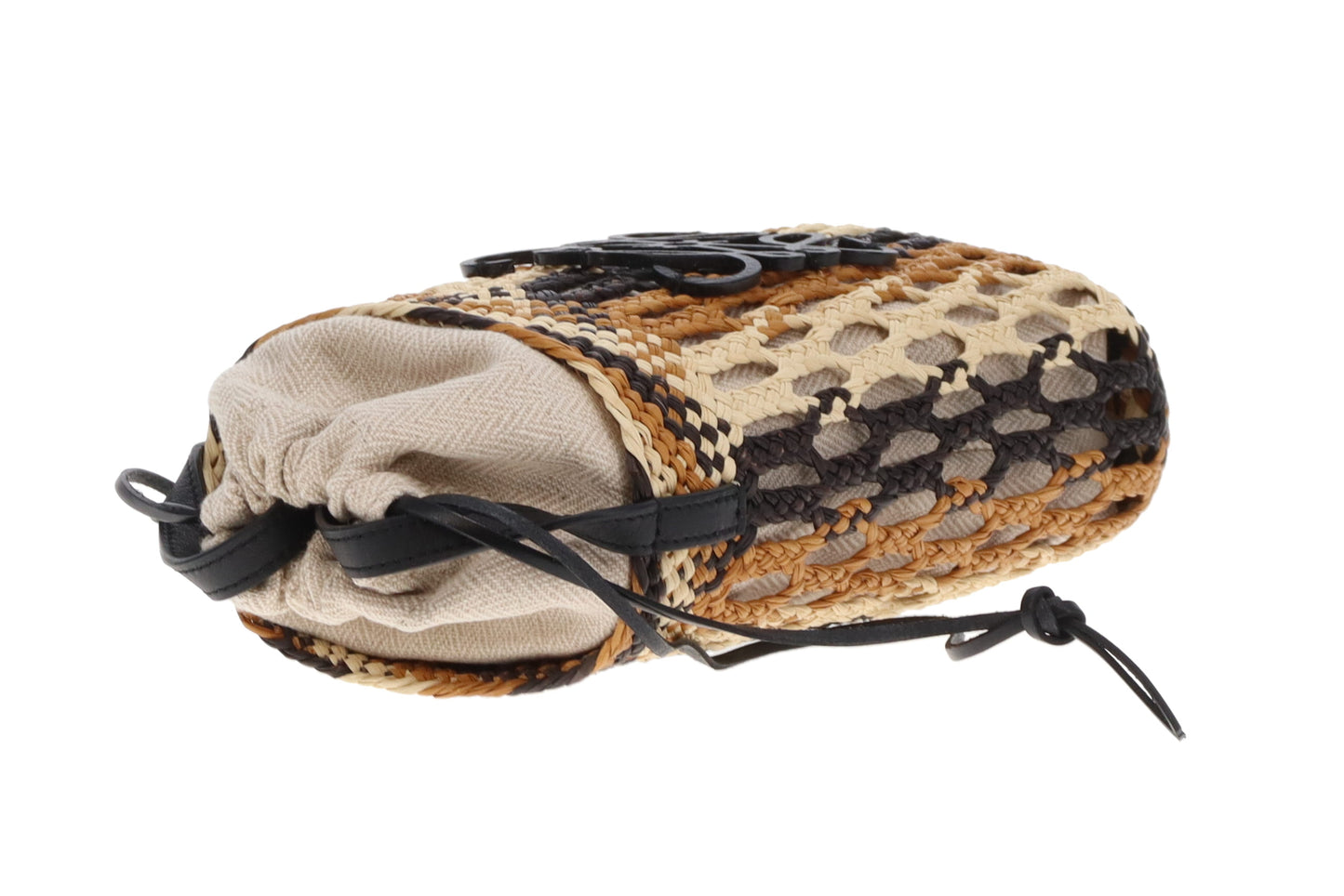 Loewe Mini Bucket Bag Paula's Ibiza Raffia and Leather