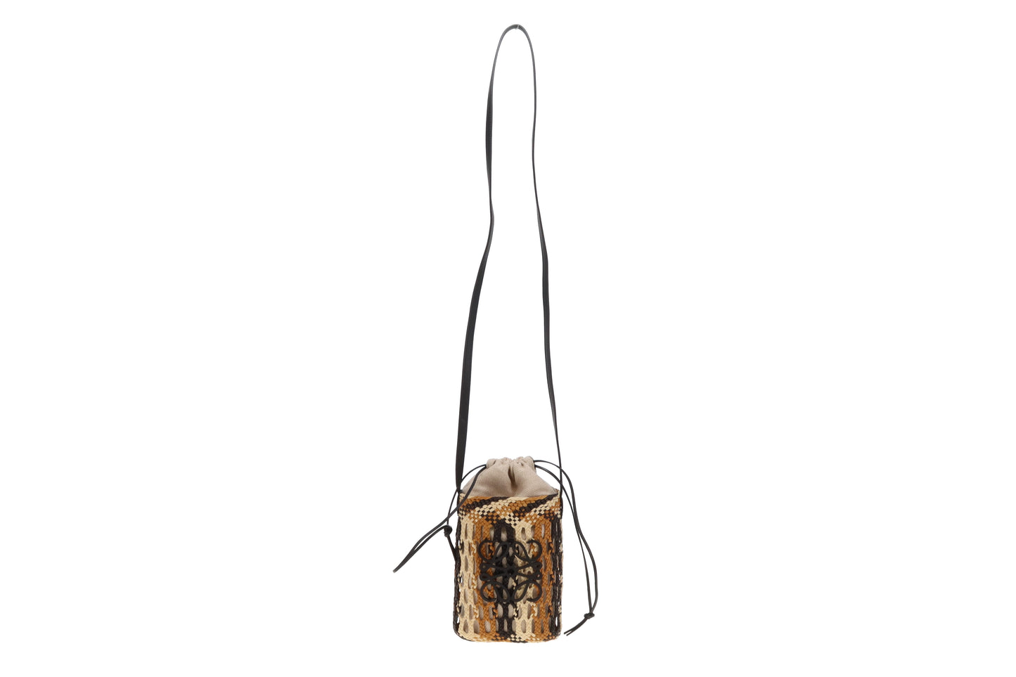 Loewe Mini Bucket Bag Paula's Ibiza Raffia and Leather