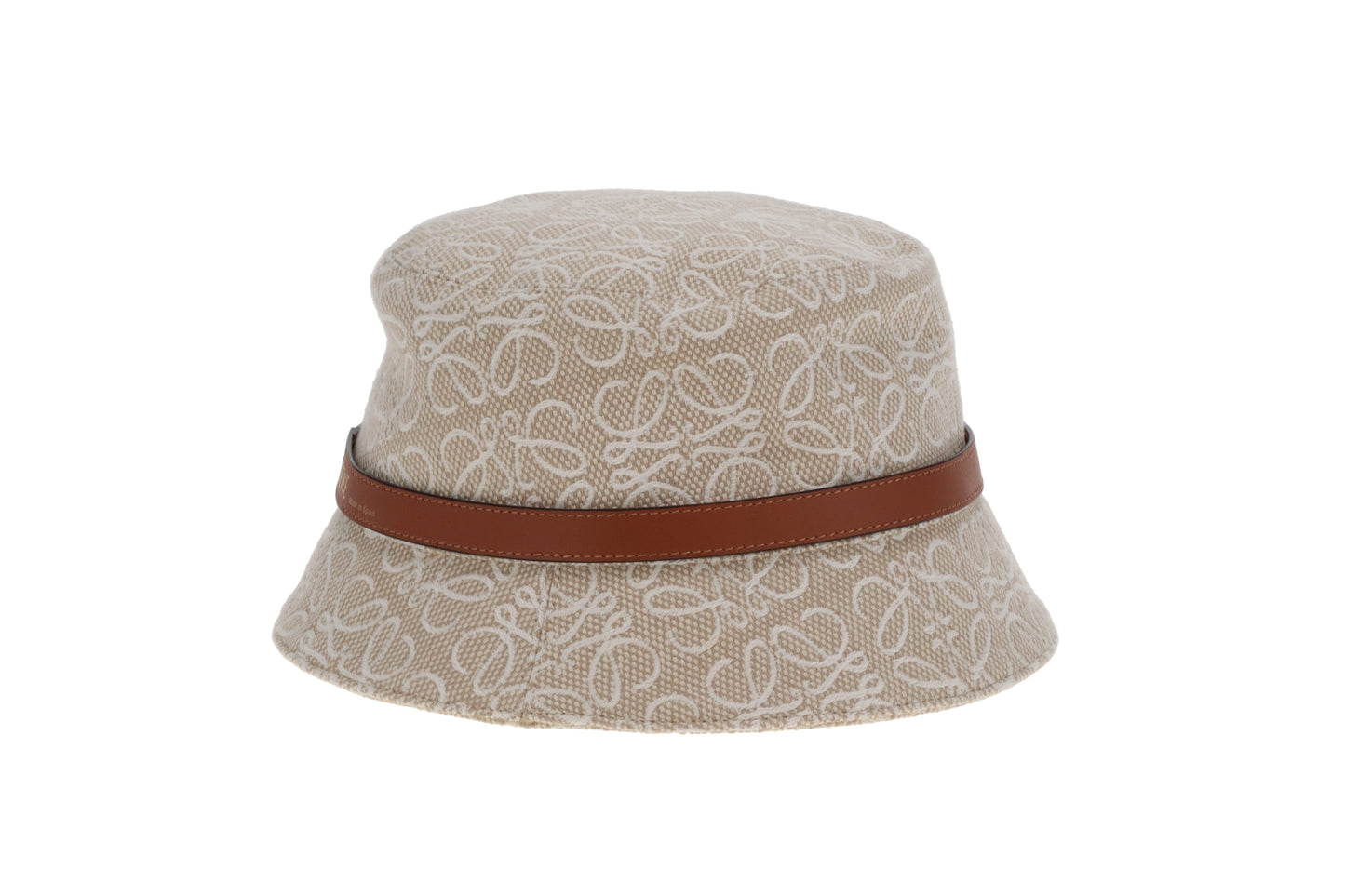 Loewe Bucket Hat Beige Anagram Jacquard  (size 57)