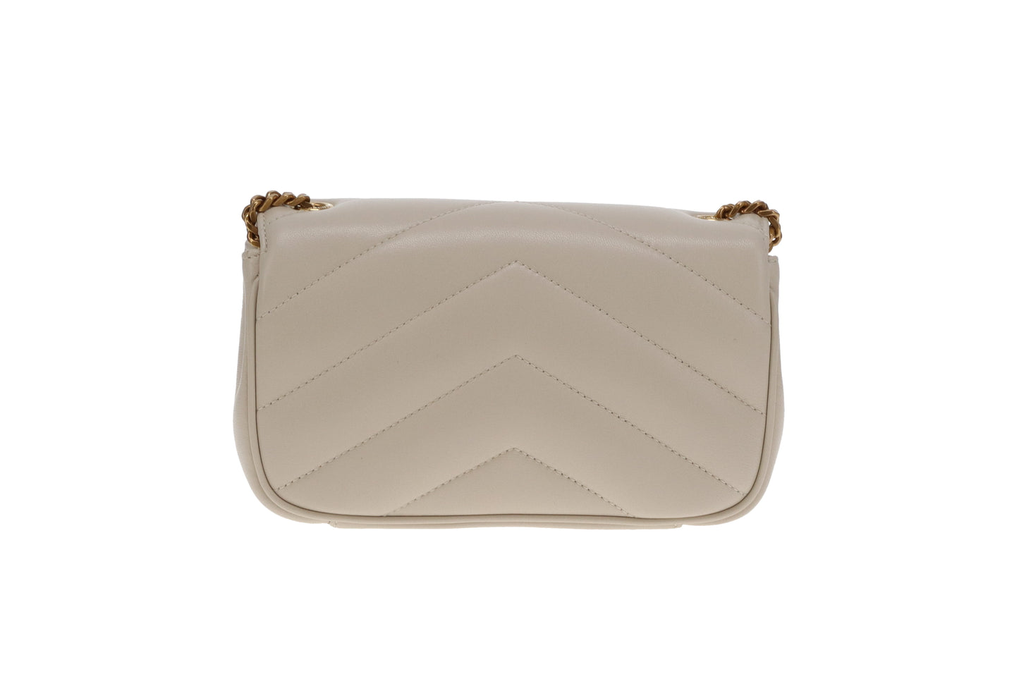 Saint Laurent Loulou Mini Blanc GHW 2025