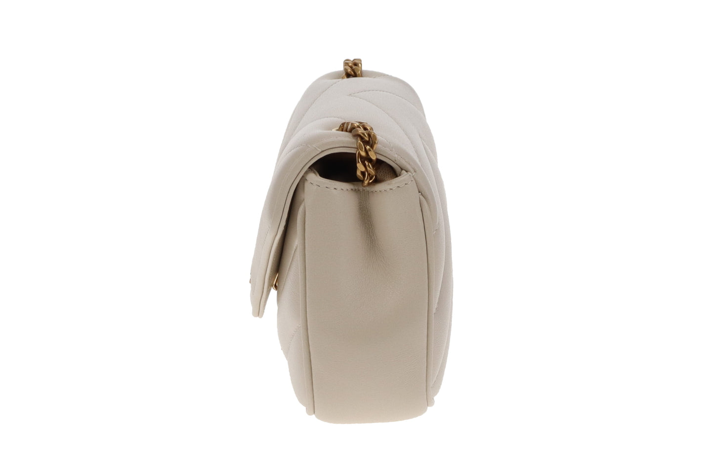 Saint Laurent Loulou Mini Blanc GHW 2025