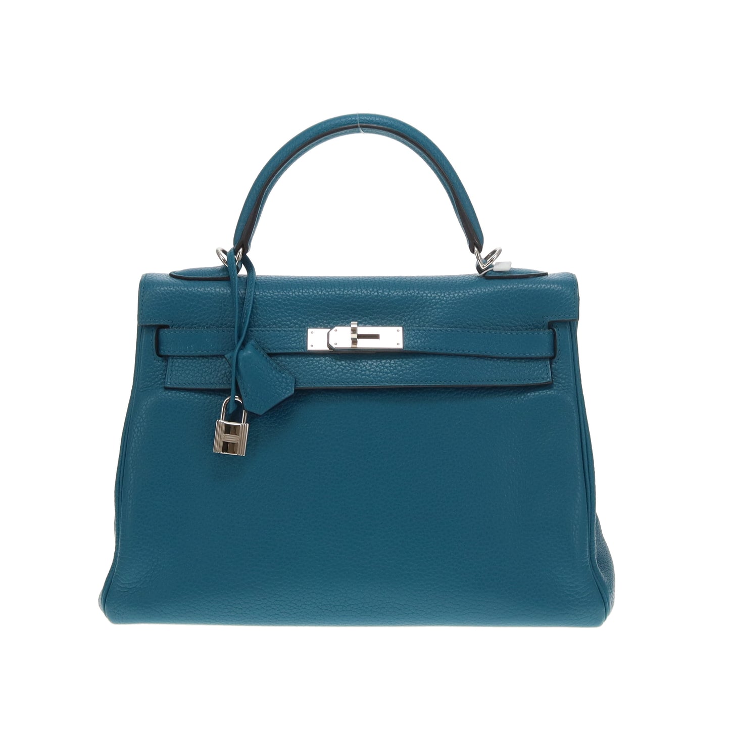 Hermes Kelly 32 Retourne Turquoise Togo PHW 2013