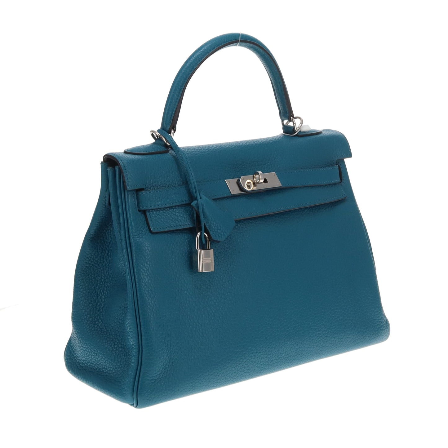 Hermes Kelly 32 Retourne Turquoise Togo PHW 2013