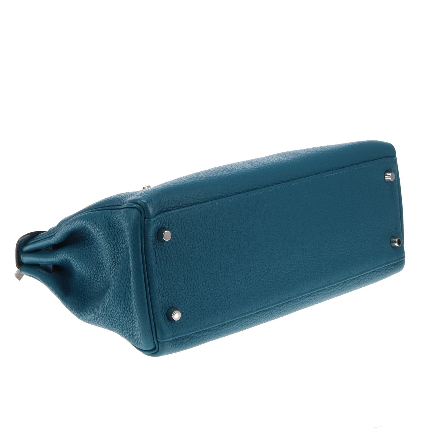 Hermes Kelly 32 Retourne Turquoise Togo PHW 2013