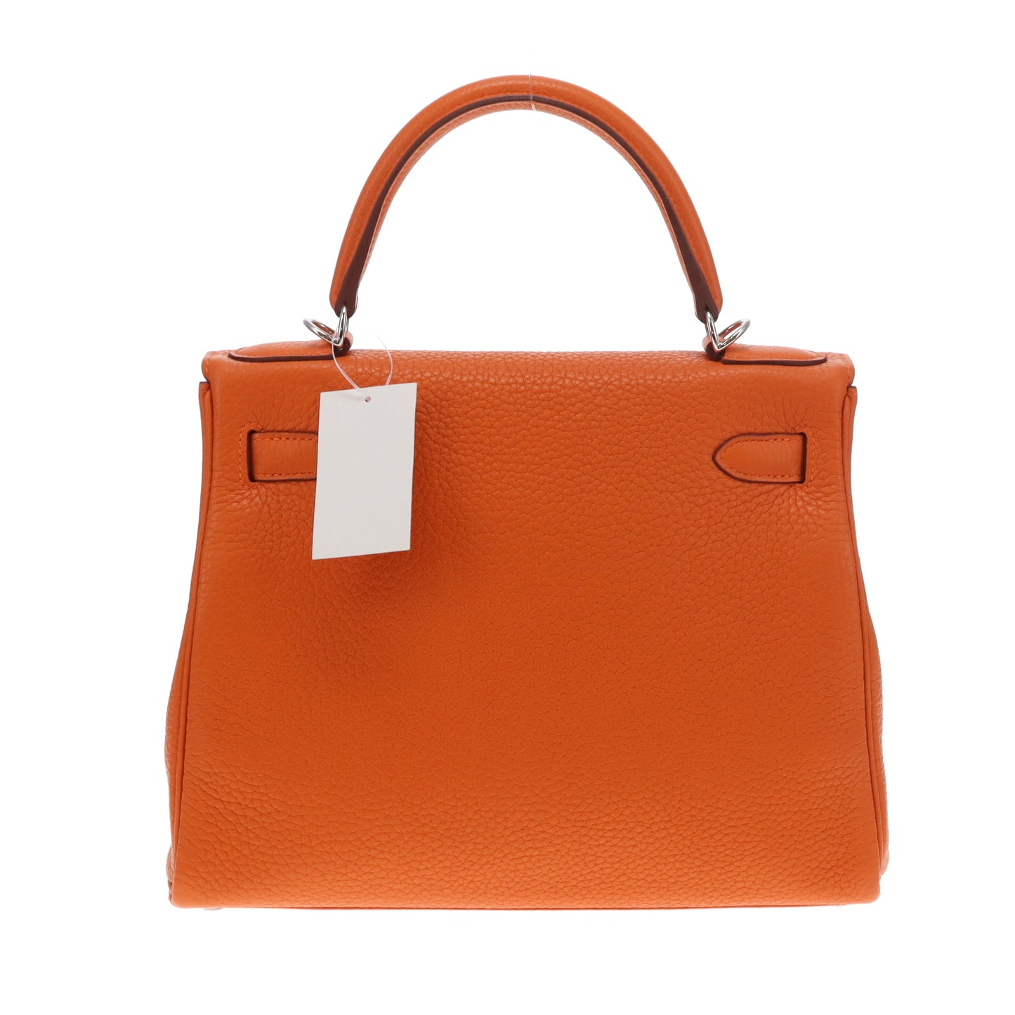 Hermes Kelly Retourne 28 Clemence Orange PHW 2016
