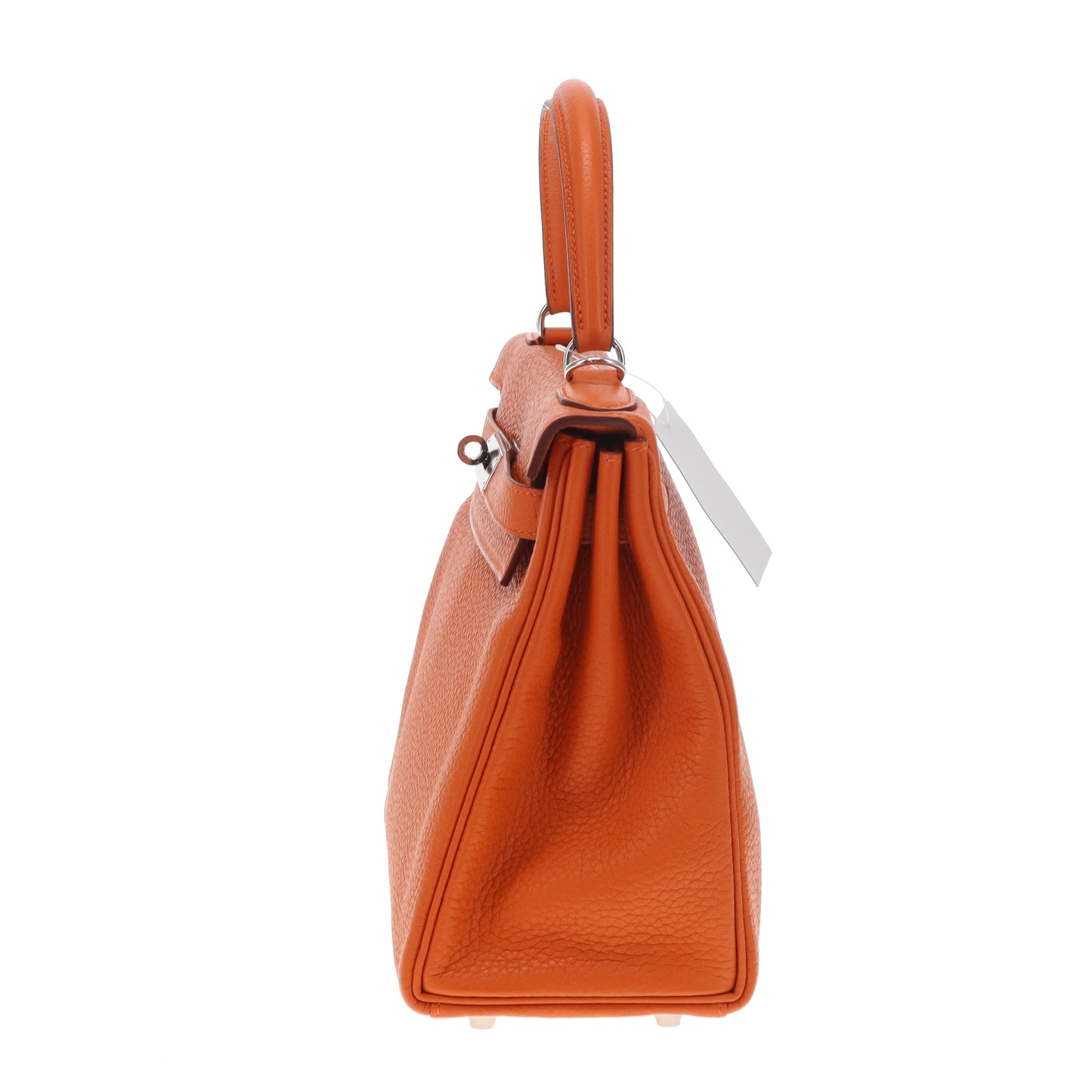 Hermes Kelly Retourne 28 Clemence Orange PHW 2016
