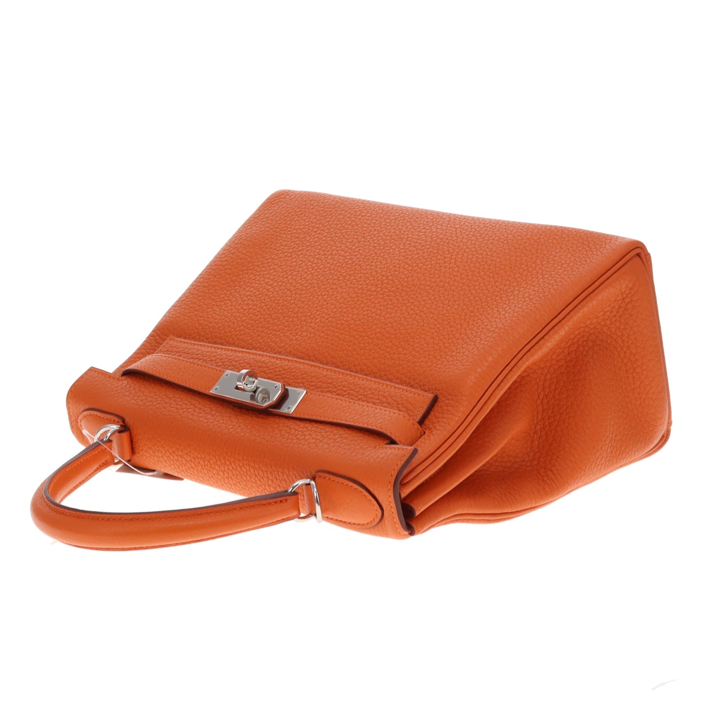Hermes Kelly Retourne 28 Clemence Orange PHW 2016