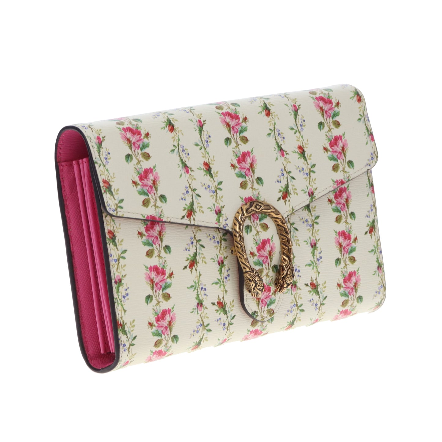 Gucci Dionysus Chain Wallet Ltd Ed Floral Print