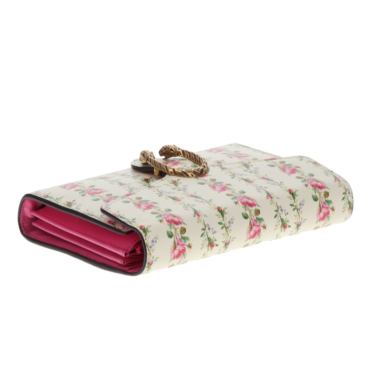 Gucci Dionysus Chain Wallet Ltd Ed Floral Print