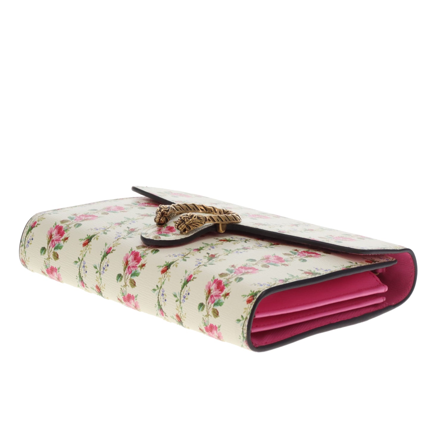 Gucci Dionysus Chain Wallet Ltd Ed Floral Print