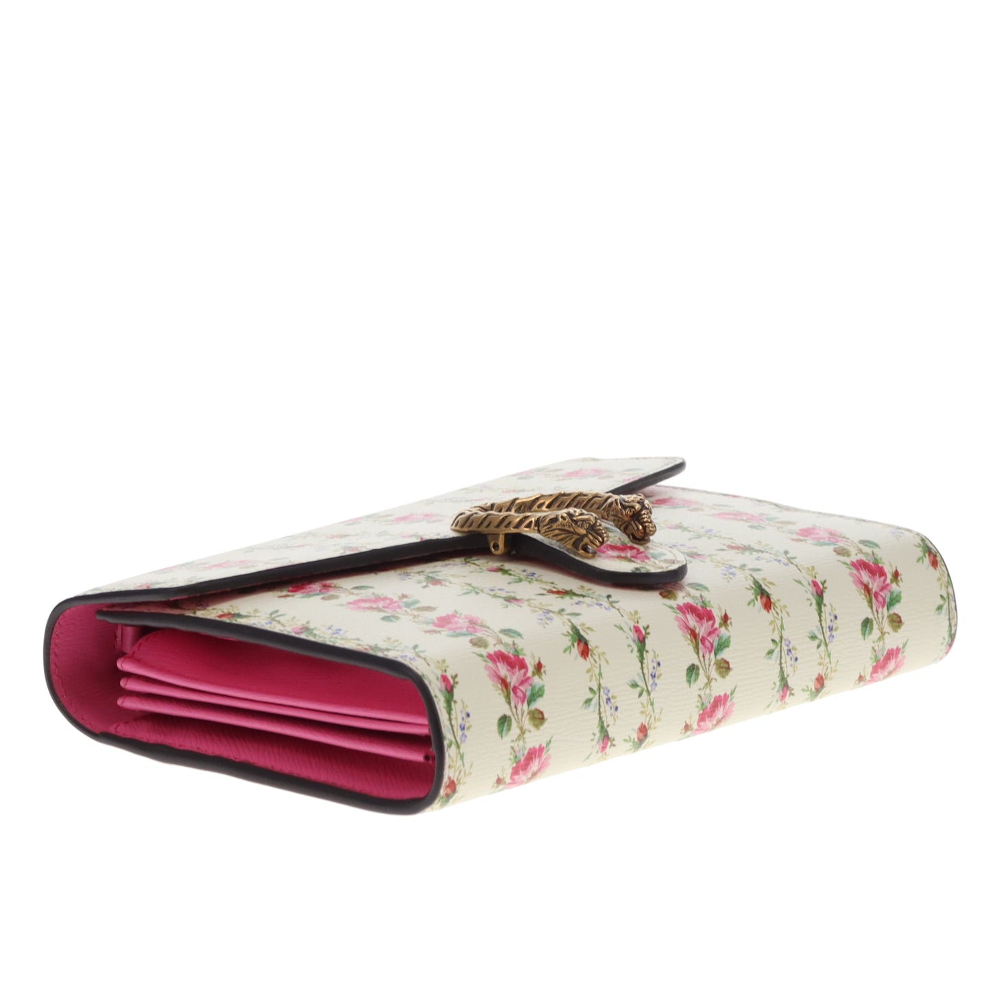 Gucci Dionysus Chain Wallet Ltd Ed Floral Print