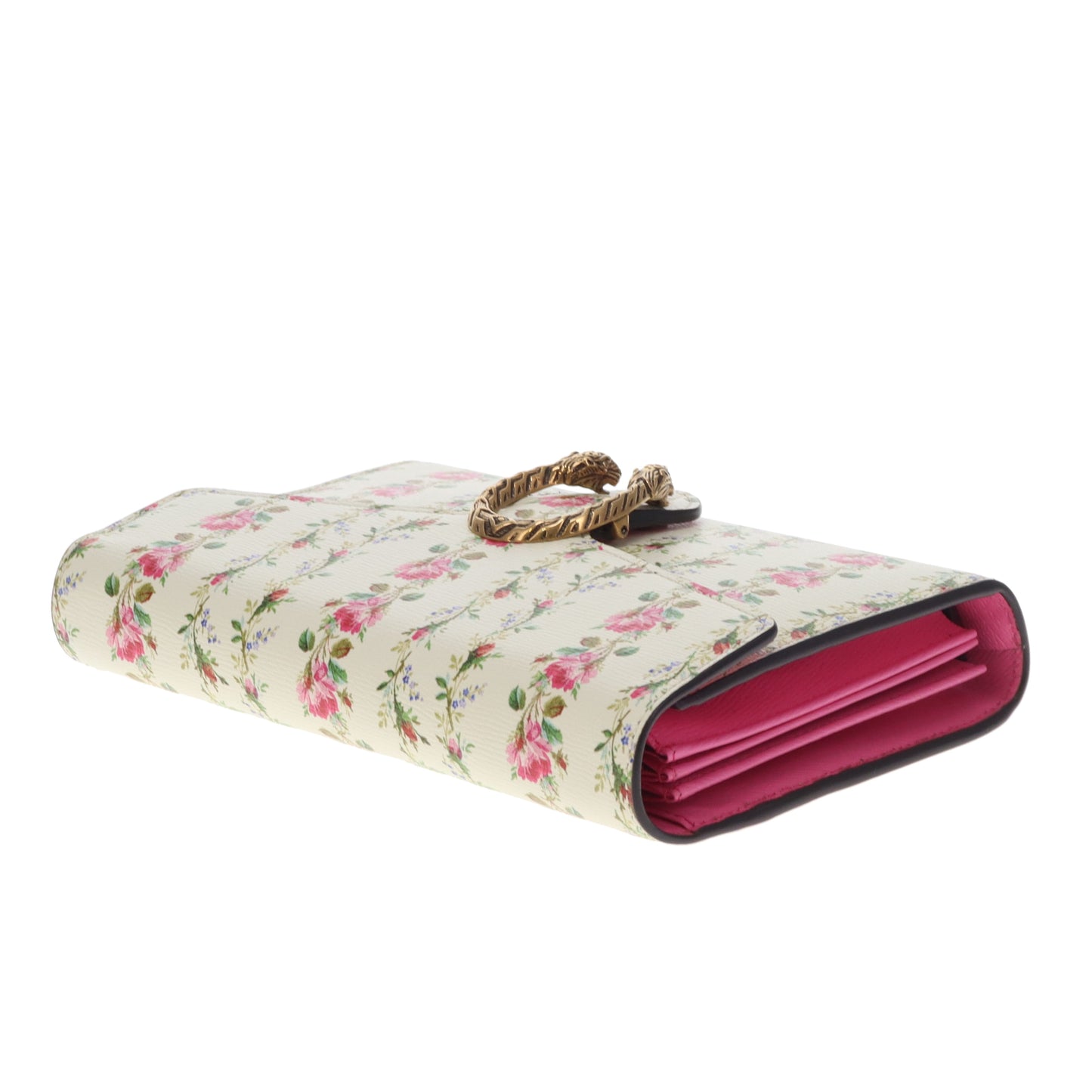 Gucci Dionysus Chain Wallet Ltd Ed Floral Print