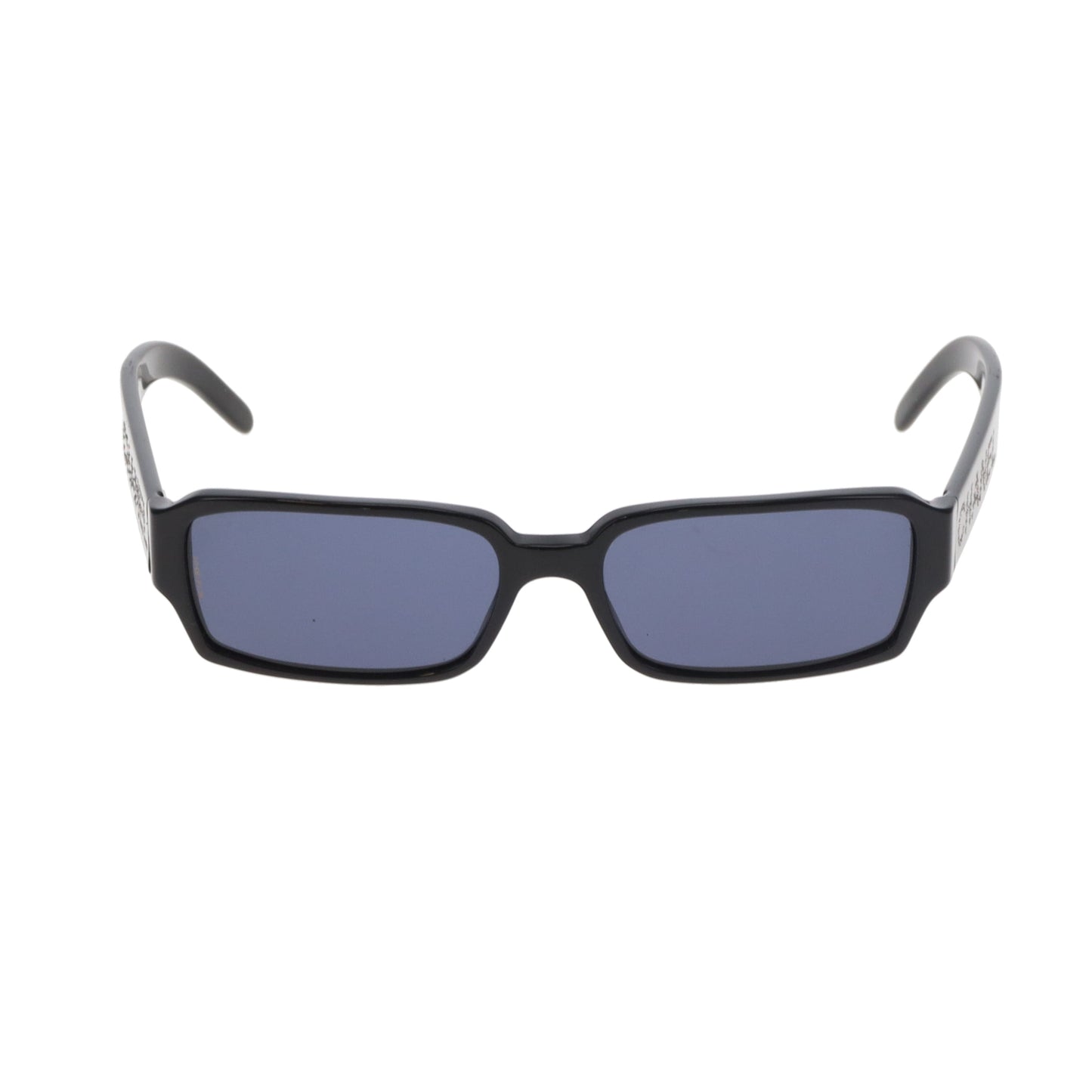 Chanel Sunglasses 5060-B Black with Crystal Logo Arms