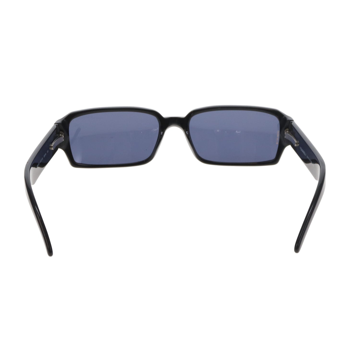 Chanel Sunglasses 5060-B Black with Crystal Logo Arms