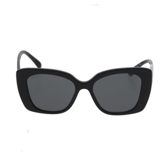 Chanel Sunglasses 5422-B Logo Arm Black/White