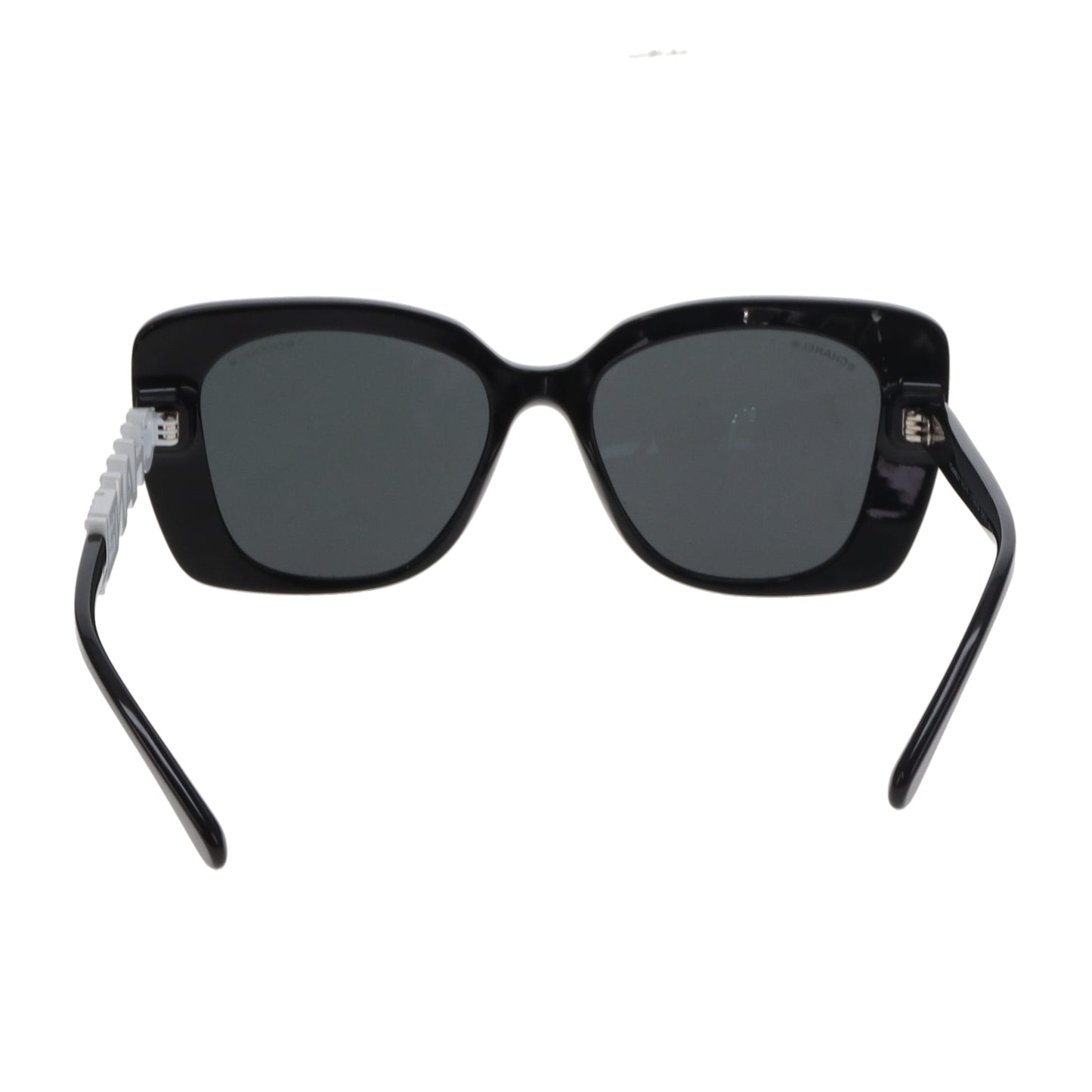 Chanel Sunglasses 5422-B Logo Arm Black/White