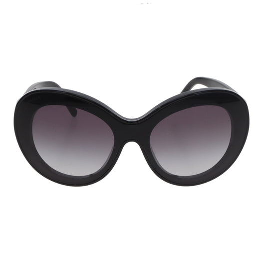 Chanel Logo Shield Sunglasses Black GHW 71281