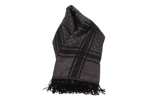 Gucci Metallic GG Diamante Silk & Wool Shawl