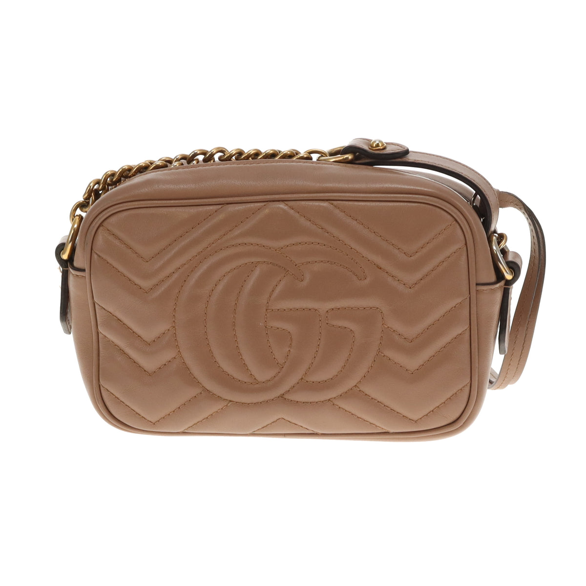 Gucci Marmont Mini (old model) Camera Bag Dusty Pink