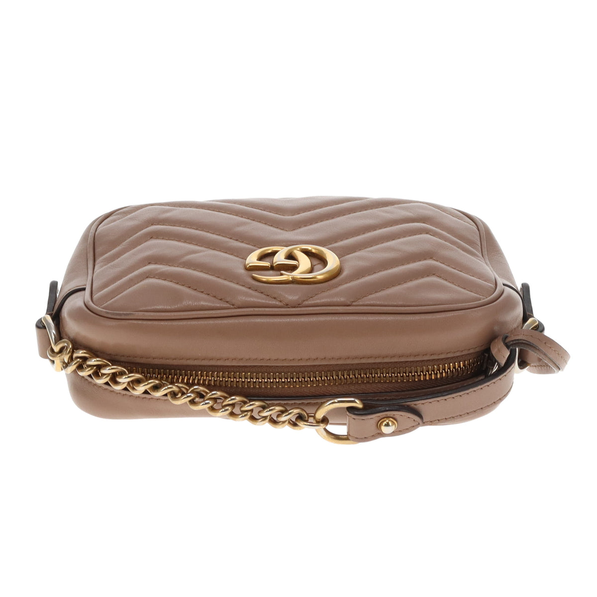 Gucci Marmont Mini (old model) Camera Bag Dusty Pink