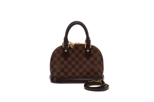 Louis Vuitton Damier Ebene Classic Alma BB (NFID Chip)