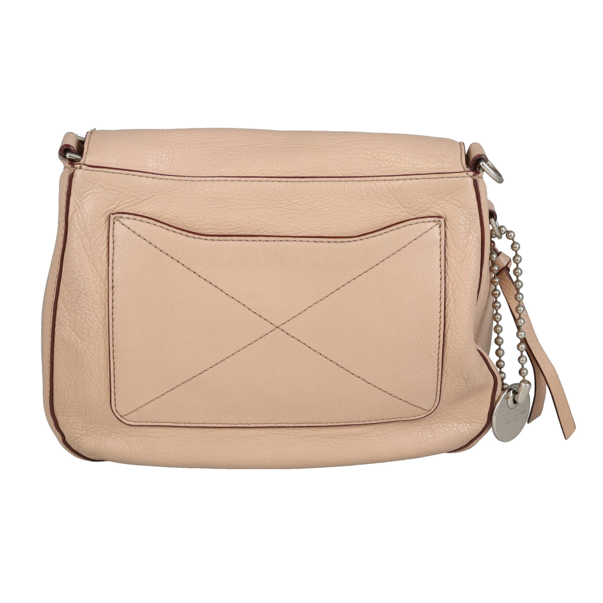 Marc Jacobs Recruit Large Saddle Bag Beige