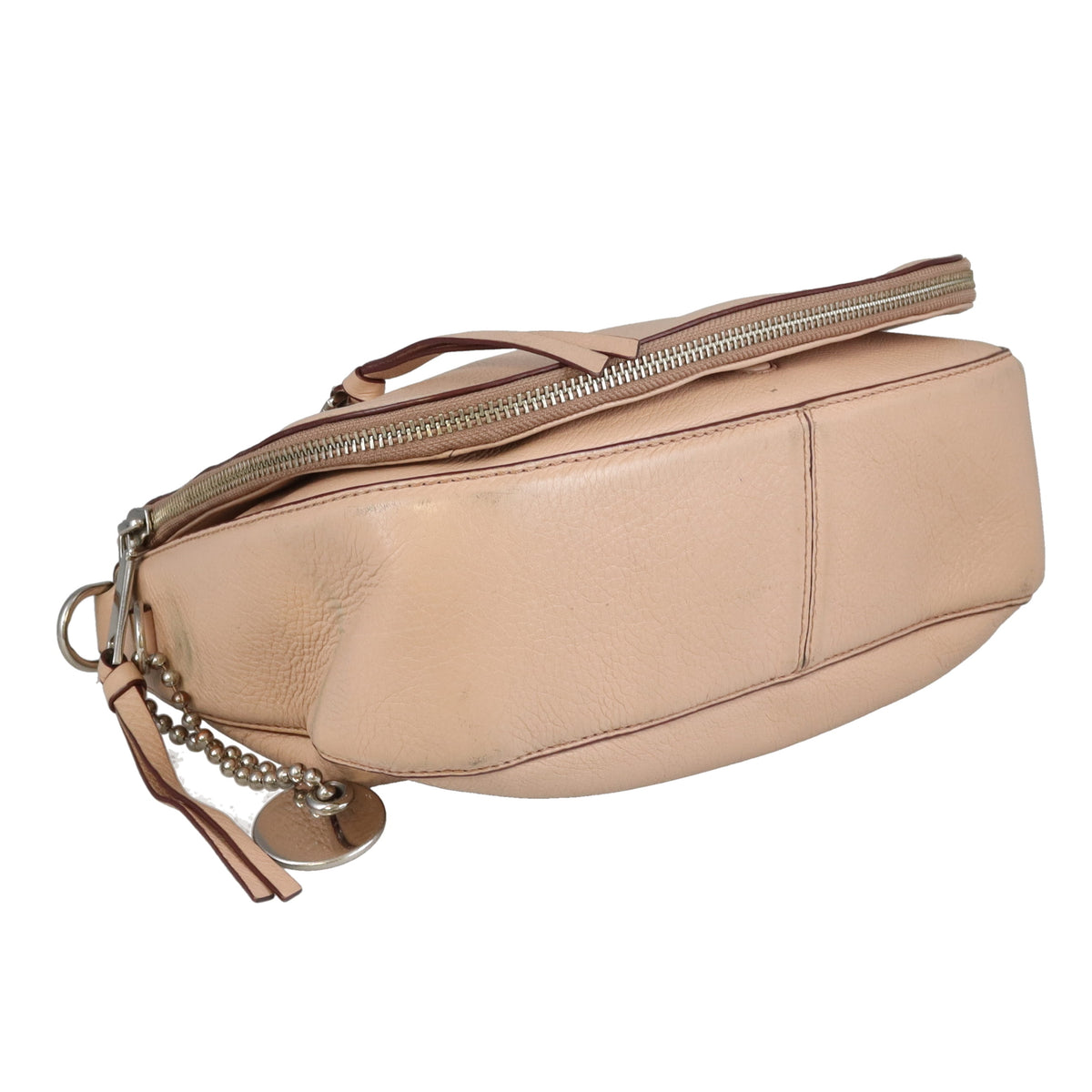 Marc Jacobs Recruit Large Saddle Bag Beige