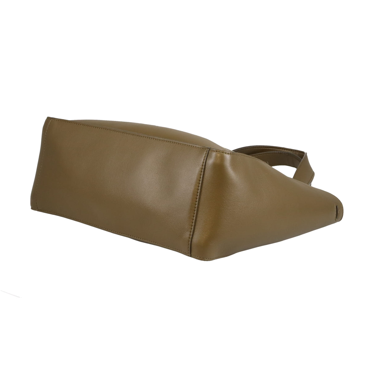 Stella McCartney Alter Logo Crossbody Bag Olive Faux Leather