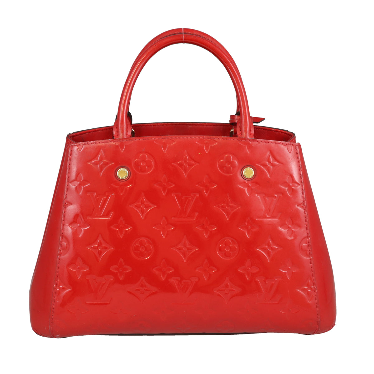 Louis Vuitton Montaigne BB Red Vernis CA0155 - 2015