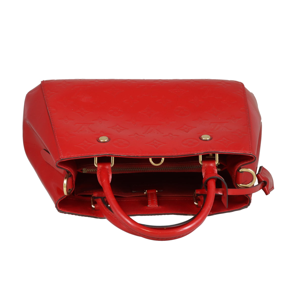 Louis Vuitton Montaigne BB Red Vernis CA0155 - 2015