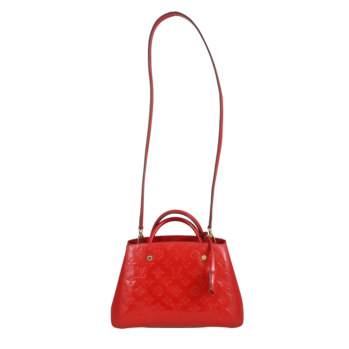 Louis Vuitton Montaigne BB Red Vernis CA0155 - 2015