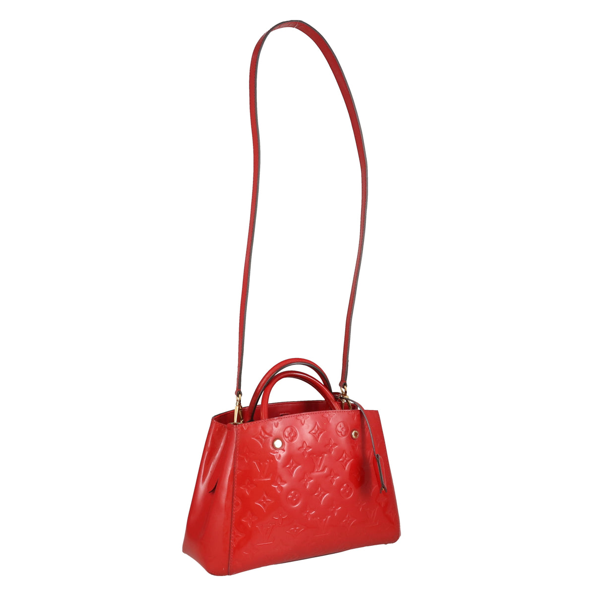 Louis Vuitton Montaigne BB Red Vernis CA0155 - 2015