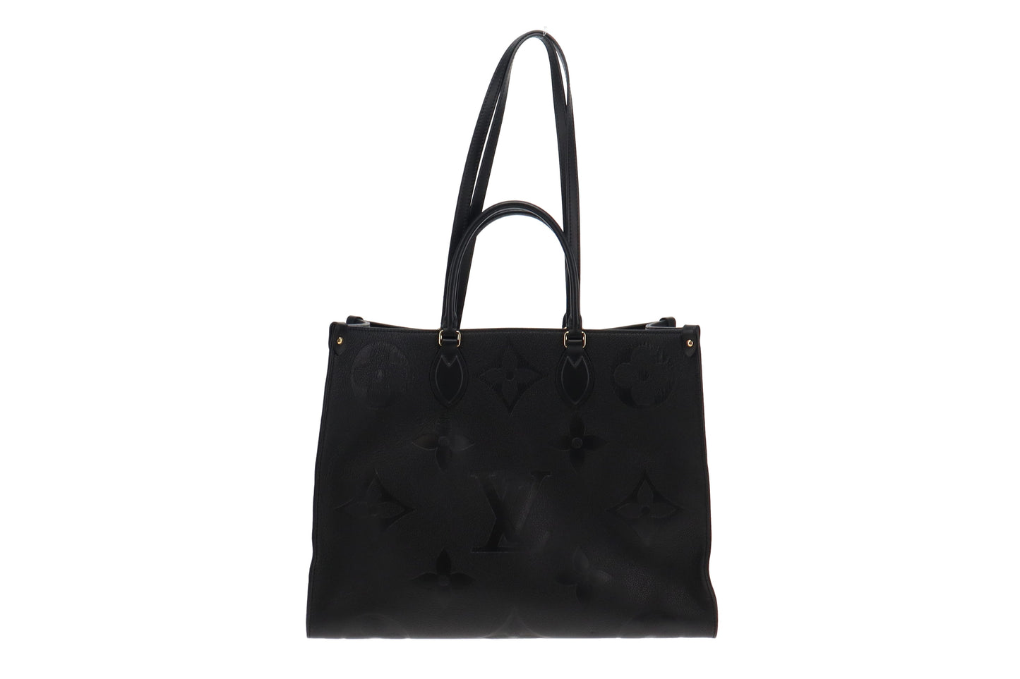 Louis Vuitton Noir Empreinte Leather Onthego GM (NFID Chip)
